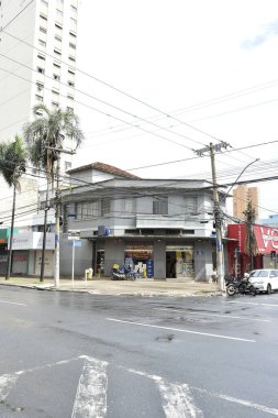 Goinia, Gois Brazil April Art Deco Mimari Cine Casablanca Goiania Eski Tarihi Miras