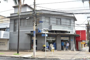 Goinia, Gois Brazil April Art Deco Mimari Cine Casablanca Goiania Eski Tarihi Miras