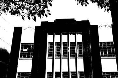 Goiania eski polis merkezi Şehir Meydanı Art Deco mimari tarihi miras şehir binası