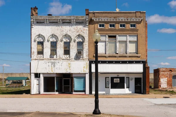 Abandoned Building Storefront Downtown Cairo Illinois Usa — Stock Photo, Image