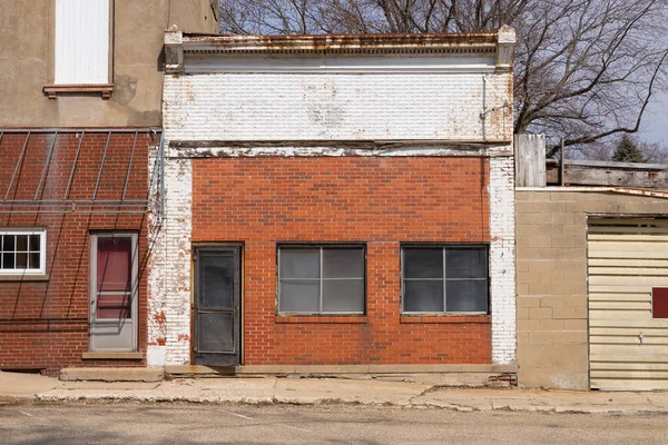 Buda Illinois United States March 28Th 2023 Downtown Building Storefront — Stock Photo, Image