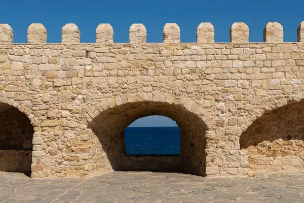 Heraklion Kreta Griechenland September 2023 Die 1540 Fertiggestellte Festung Koules — Stockfoto