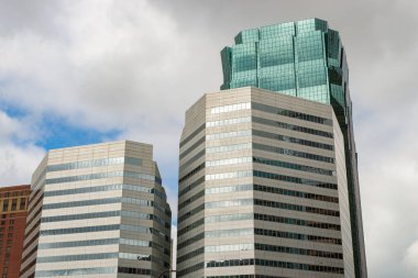 Minneapolis, Minnesota, ABD 'de güzel bir yaz günü gökyüzü..