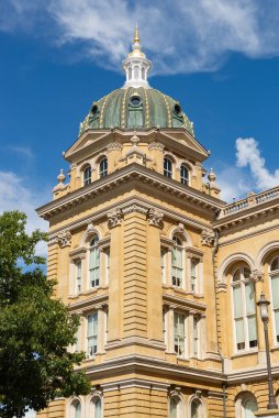 Exterior of the Iowa State Capitol Building, built from 1871 to 1886, in Des Moines, Iowa, USA. clipart