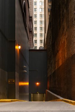 Chicago, Illinois, ABD 'deki yükleme rıhtımına dönüyoruz..
