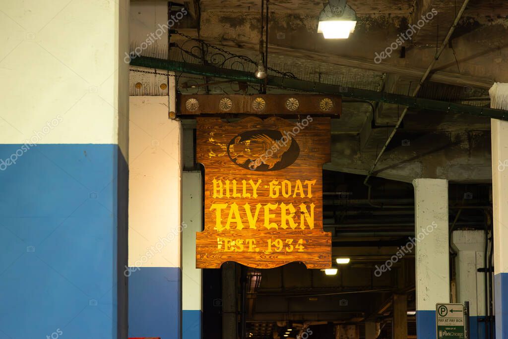 Chicago, Illinois - United States - April 5th, 2025: Exterior of the famous 