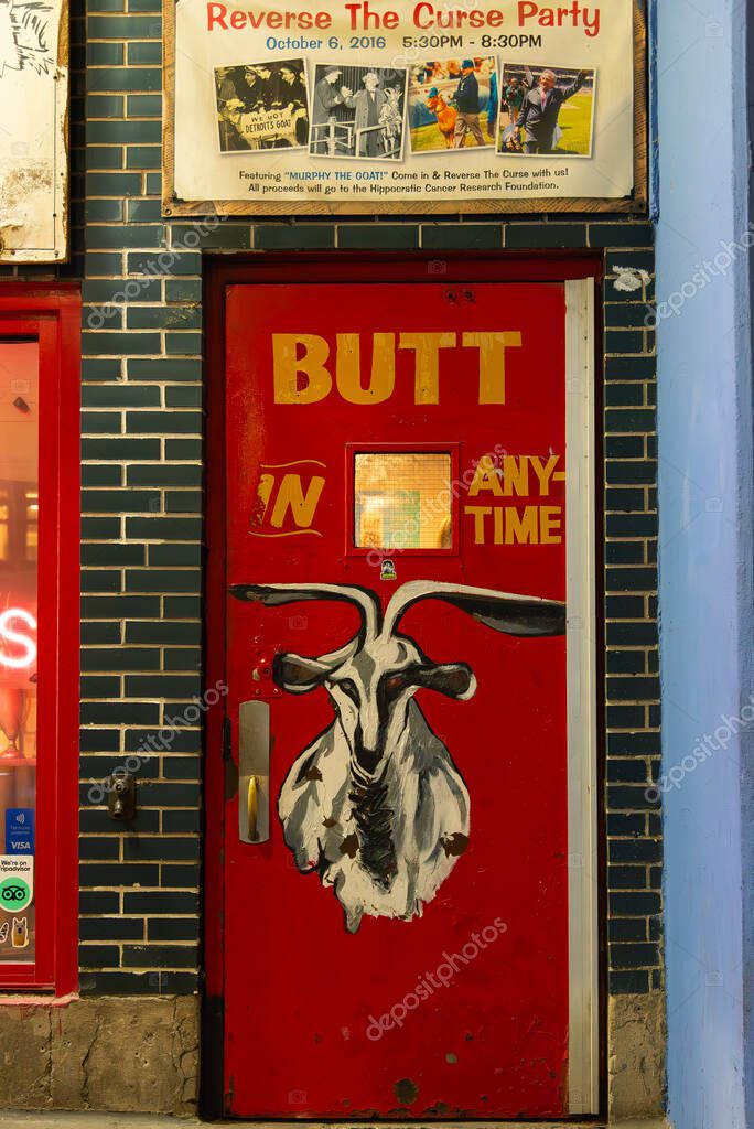 Chicago, Illinois - United States - April 5th, 2025: Exterior of the famous 