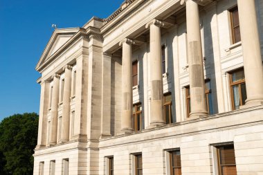 Arkansas eyaletinin Little Rock, Arkansas 'taki Kongre Binası' nın dışı..