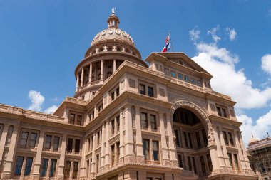 Teksas Eyalet Binası 'nın dışı Austin, Teksas, ABD.