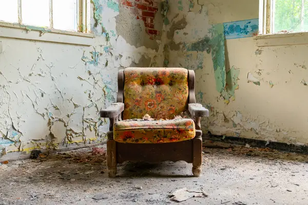 Rockville, Indiana, ABD 'deki terk edilmiş Indiana Eyalet Sanatoryumu..