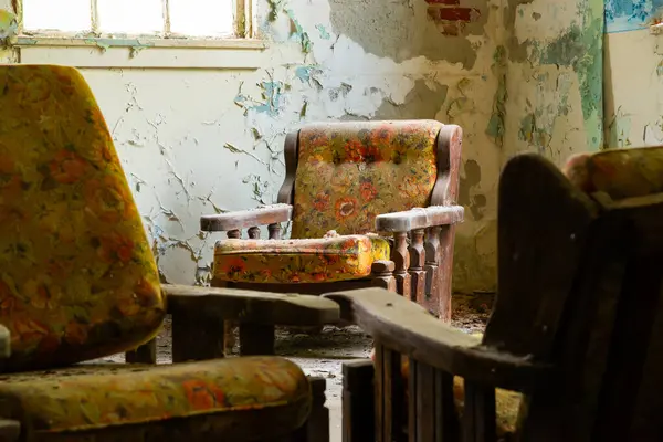 Rockville, Indiana, ABD 'deki terk edilmiş Indiana Eyalet Sanatoryumu..