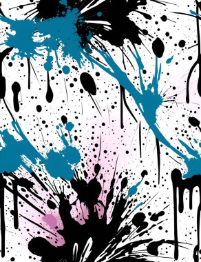 Pastel tonların ve dinamik mürekkebin canlı bir bileşimi hareket ve enerji hissi uyandırıyor..