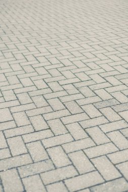 Günümüzde mevcut olan modern açık hava döşeme çözümlerinin cazibesini ve dayanıklılığını vurgulayan, güzelce düzenlenmiş bir kaldırımın yakın çekimi.