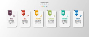 Adım ile bilgi şablonu iş kavramı