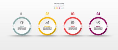 Adım ile bilgi şablonu iş kavramı