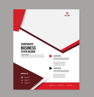 Özel desenli kurumsal kart şablonu