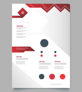 Modern kartvizit şablonu. Vektör illüstrasyon tasarımı.