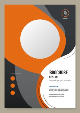 Infographic için modern tasarım şablonu