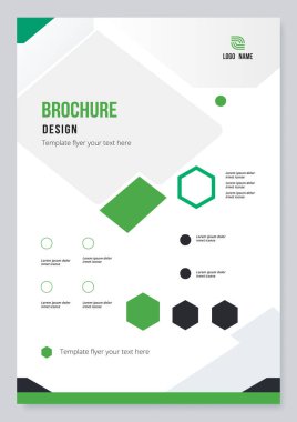 Infographic için modern tasarım şablonu