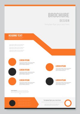 Kartvizitli şirket kimlik şablonu. Vektör tasarımı