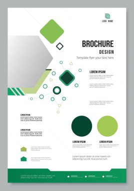 İş ve şirket için modern tasarım şablonu