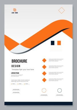 İş ve şirket için modern tasarım şablonu