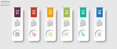 Adım ile bilgi şablonu iş kavramı