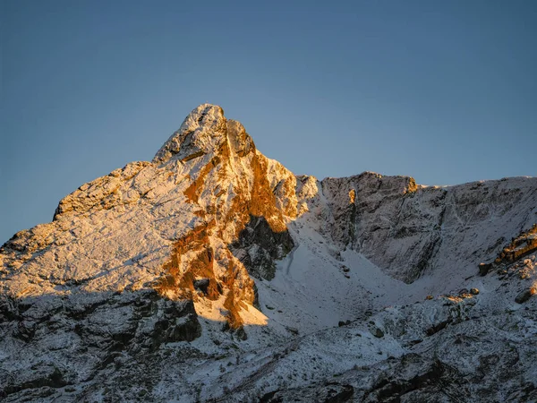 이탈리아의 알프스 산맥에 — 스톡 사진