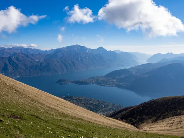 Krajina Jezera Como Pohoří Crocione — Stock fotografie