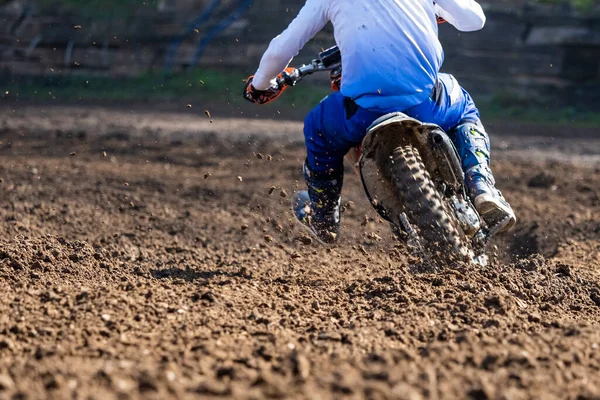 Motocross Scen Tävling — Stockfoto