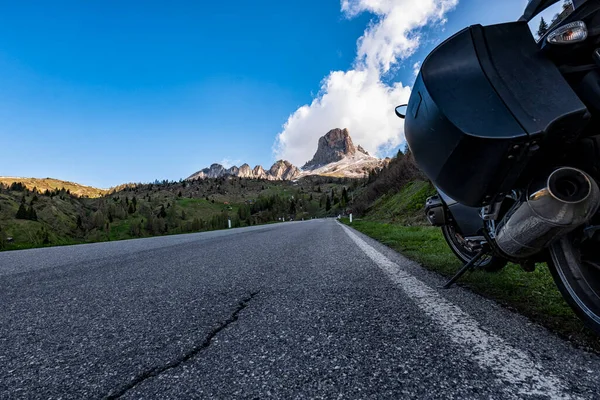 Motorbike Tour Dolomites — Stock Photo, Image