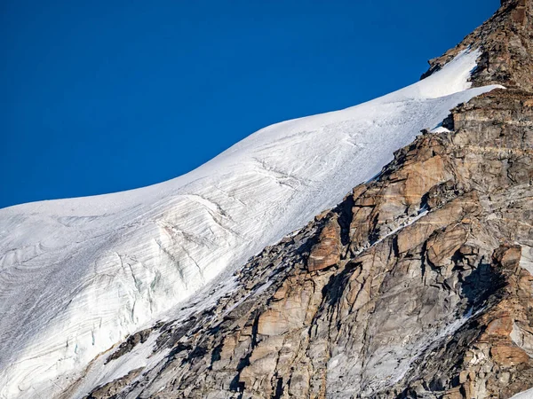Uitzicht Gran Paradiso Gletsjer — Stockfoto