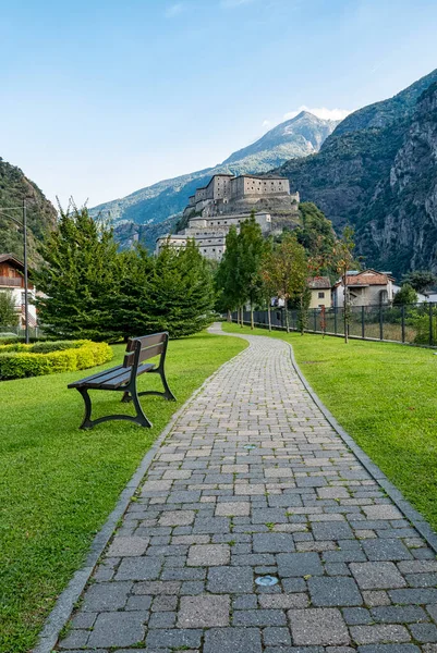 Bard Fortress Italian Alps — Stock Photo, Image