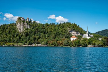 Manzara Slovenya lake Bled