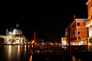 Venice Kanal Grande 'de gece sahnesi