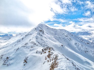 Valtellina Alplerinde Vallecetta Dağı