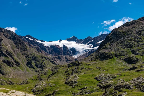 Krajina Gavia Průsmyku Italských Alpách — Stock fotografie