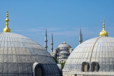 İstanbul 'un mavi camiye bakış açısı