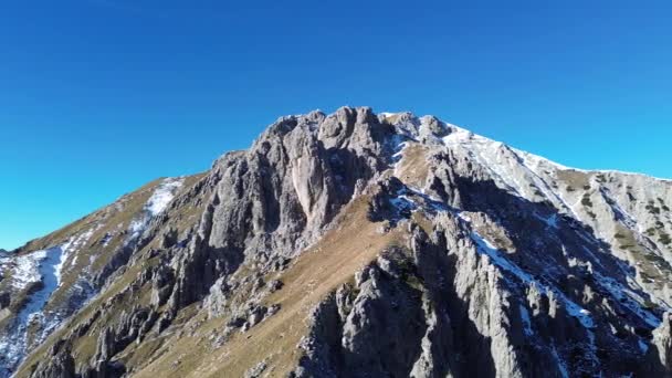 Krajobraz Góry Grigna Meridionale Valsassina — Wideo stockowe