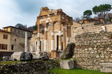 Brescia 'nın eski Roma tapınağı