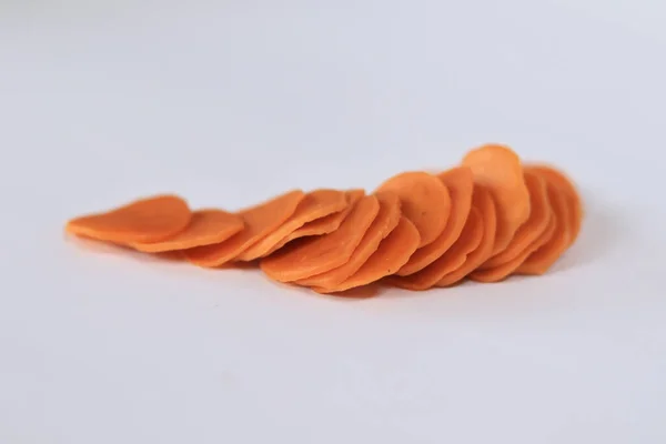 Nyers Narancs Keksz Hagyományos Snack Indonéziából — Stock Fotó