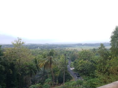 Dağların güzel manzarası