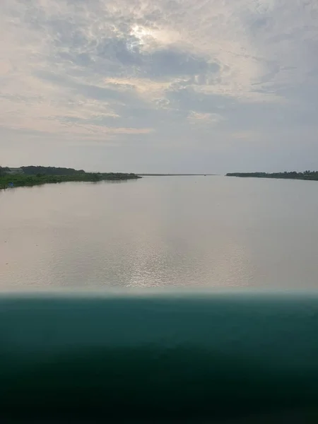 Utsikt Över Floden Yoghyakarta — Stockfoto