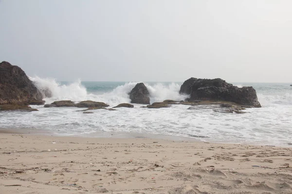 Пляж Kedu Красивый Пляж Районе Калианда — стоковое фото