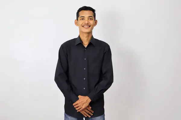 Portrét Šťastného Mladého Podnikatele — Stock fotografie
