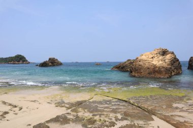 kum ve taşların güzel Yalı