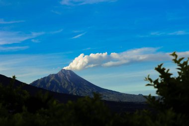 Gün batımında Fuji Dağı manzarası, Japonya