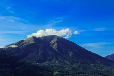 Fuji Dağı, Japonya 'nın hava manzarası