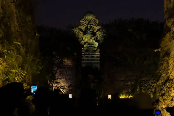 stock image Garuda Wisnu Kencana Cultural Park (Indonesian: Taman Budaya Garuda Wisnu Kencana) or GWK, is a government built and run tourist site located at Ungasan, Badung in the island of Bali, Indonesia.