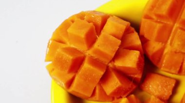 Mango parçalanmış görüntüler.  